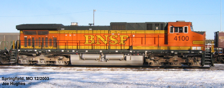 BNSF 4100